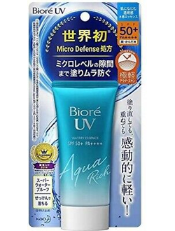 Солнцезащитная увлажняющая эссенция для тела SPF 50+ КAO Biore UV Aqua Rich, туба 90 мл