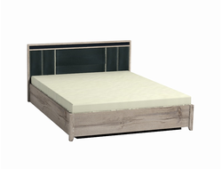 Спальня NATURE (НАТУРА) - NATURE 307 Кровать Люкс (1600) с основанием Гаскон Пайн-Черный