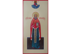 Алексий (Мечев), Святой Праведный, протоиерей. Рукописная мерная икона.