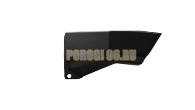 Передний силовой бампер серии Туризм на Chevrolet NIVA 2002-2020 (02.106.01)