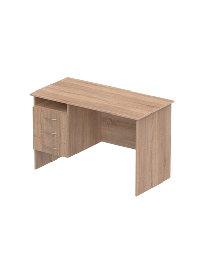 Стол письменный 1-тумбовый с ящиками, 1200?700?750 мм