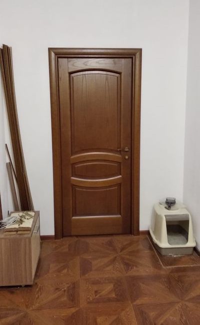 ЛАЙНДОР (УЛЬЯНОВСК)/ МОДЕЛЬ АЛИНА-2/ ПОЛОТНО ОСТЕКЛЕННОЕ/ НАТУРАЛЬНЫЙ ШПОН ЯСЕНЯ/ ТОН 35 (ШЕРВУД)