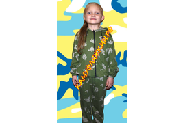 детский военный костюм трикотажный фото2