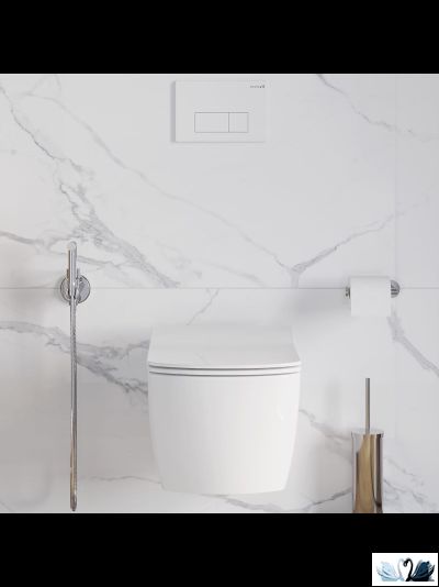 Керамогранит Italica Calacatta Splendid Silver 80х80 см белый полированный