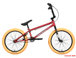 Велосипед Stark'23 Madness BMX 4 красный/черный/кремовый