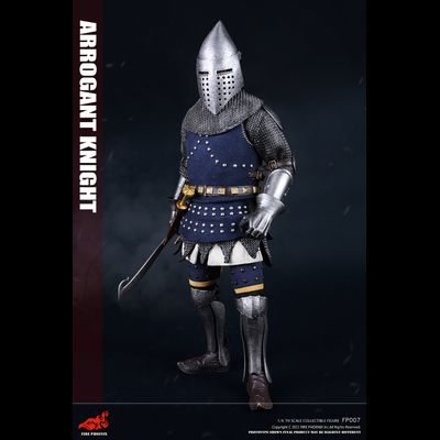 Рыцарь с фальшионом - КОЛЛЕКЦИОННАЯ ФИГУРКА 1/6 scale DIECAST ALLOY ARROGANT KNIGHT (FP007) - FIRE PHOENIX