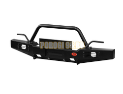 Передний силовой бампер серии Трофи на УАЗ Хантер 2003- (02.203.13)