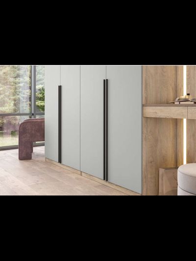 Этна шкаф угловой Дуб эндгрей/Софт грей