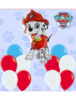 10 шаров на грузе + фигура