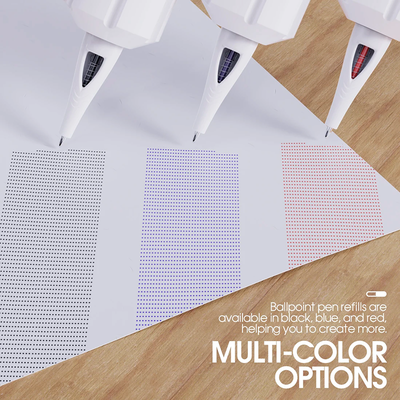 Картриджи для практики DragonHawk Ballpoint for Dotwork Drawing Pink