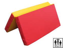 Мат гимнастический складной 2-х секционный