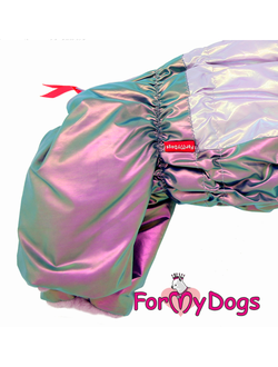 FOR MY DOGS комбинезон для собак фиолет металлик