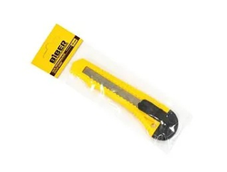 Нож строительный BIBER 18мм пластиковый корпус