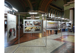 Выставка РЖД на Киевском вокзале