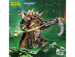 Терминатор-чемпион Савана Смерти (Warhammer 40K) - КОЛЛЕКЦИОННАЯ ФИГУРКА 1/18 Death Guard Deathshroud Terminator Champion (JT02571) - JOYTOY