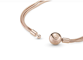 Тройной браслет Moments в Pandora Rose Артикул: 589338C00