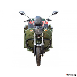 Грузовой электротрицикл Rutrike Вояж-П 1200 Трансформер 60V800W зеленый