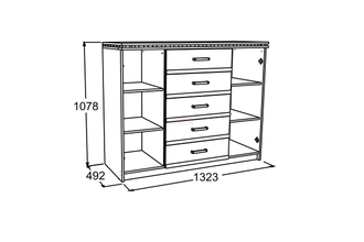 Комод № 3 Ольга 13