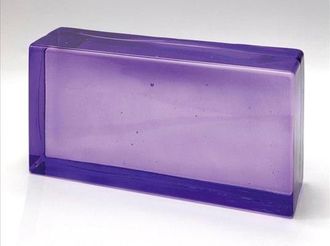 Стеклянный кирпич Poesia Artiko Colour Wisteria