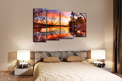 Модульная картина "Идеальный вечер"