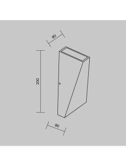 Архитектурная подсветка Times Square 3200К 6Вт IP 54, O580WL-L6W