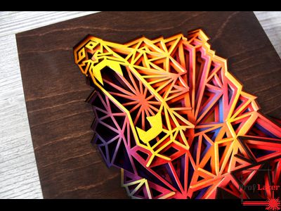 Панно "Медведь"