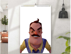 Перекидной календарь Привет Сосед/ Hello Neighbor №14