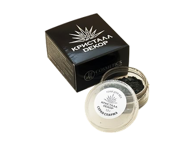 Тени для век «Серая спаржа» Кристалл Декор