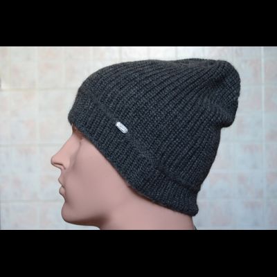 Визио Италия мужская вязаная шапка из альпака Vizio 6249 CY