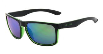 Очки вайфарер Ted Baker Bailey 1245 015 Matt Black Green Mirror Lens