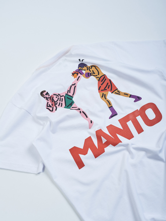 Футболка MANTO t-shirt Strike Gym 2.0 White