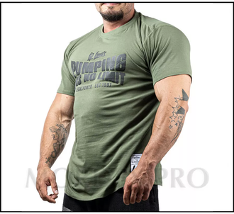 Футболка спортивная 2395-867  Legal Power Heavy Jersey темно-зелены
