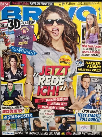 BRAVO Magazine № 39 2014 Selena Gomez Cover