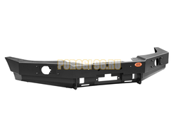 Передний силовой бампер без дуг серии Трофи на УАЗ Патриот, УАЗ Пикап 2014- (02.003.21)