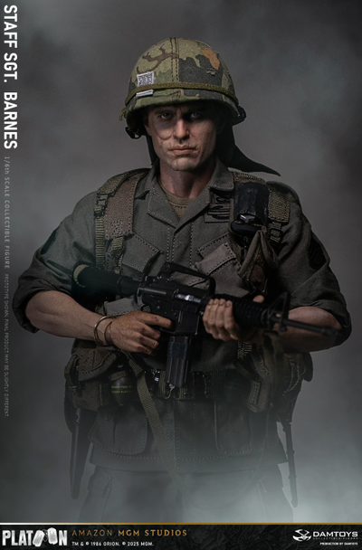 ПРЕДЗАКАЗ - Сержант Боб Барнс ("Взвод", Platoon) - Коллекционная ФИГУРКА 1/6 scale Platoon Vietnam War U.S. Army Staff Sergeant Barnes (DMS045) - DAMTOYS ?ЦЕНА: 31700 РУБ.?