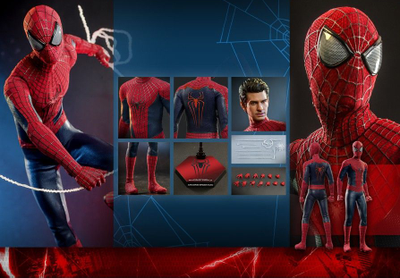 Человек-Паук, Питер Паркер (Эндрю Гарфилд, "Новый Человек-Паук") - КОЛЛЕКЦИОННАЯ ФИГУРКА 1/6 The Amazing Spider-Man (MMS658) - Hot Toys