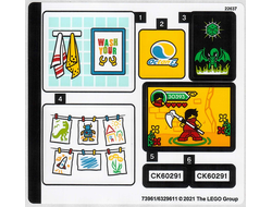 Sticker Sheet for Set 60291 - 73961/6329611, n/a (60291stk01)