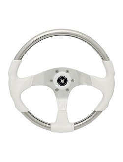 Рулевое колесо «Matrix», белый обод.