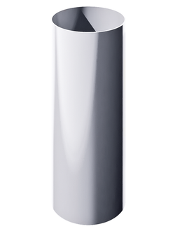 Труба водосточная, пластиковая, 82мм*1,5м БЕЛАЯ