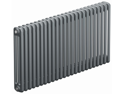 Стальной трубчатый радиатор Rifar Tubog 3057 24 секции Титан боковое подключение (серый RAL7012)