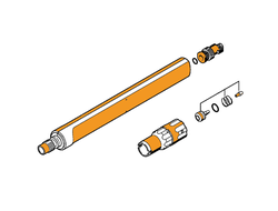 Ствол пистолета с плоской струей Rе 115,125