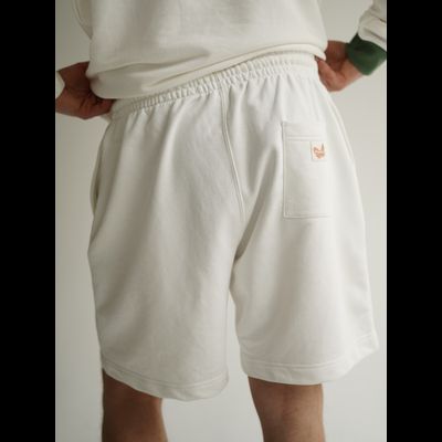 ШОРТЫ УНИСЕКС "ПРИЯТНО" БЕЛЫЕ