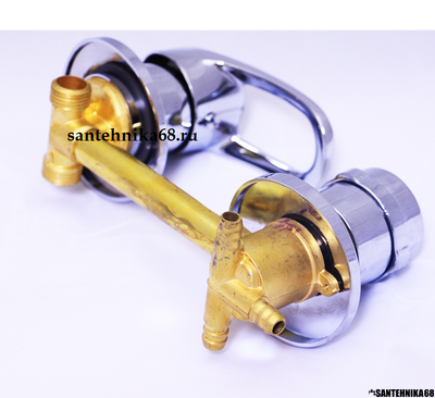 Смеситель для душевой кабины на 3 положения S3-10 S3-12 S3-15 см под шток