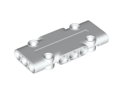 Technic, Panel Plate 3 x 7 x 1, White (71709 / 6345328)