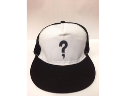 Кепка-тракер с прямым козырьком, Знак вопроса