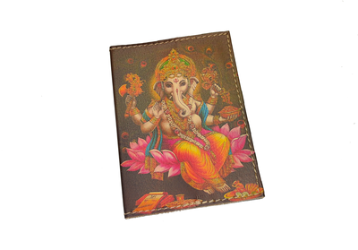 Обложка на паспорт с принтом "Ганеш"