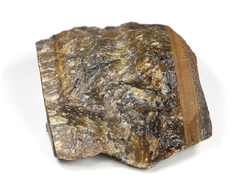 Тигровый глаз, необработанный образец, ЮАР (44*41*23 мм, 59 г) №26208