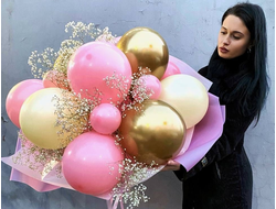 Букет с гипсофилами