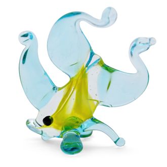 Стеклянная фигурка  "рыба"