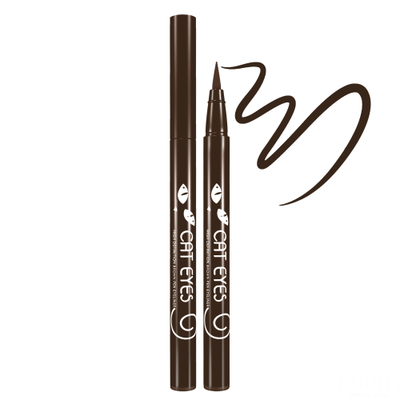 ART-VISAGE Устойчивая подводка-фломастер для глаз "CAT EYES" коричневая | Арт Визаж